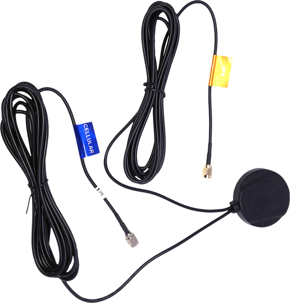 Window Mount, SMA/SMC 3 Meter Quad Band Antenna